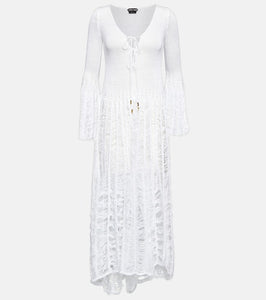 Tom Ford Crochet midi dress