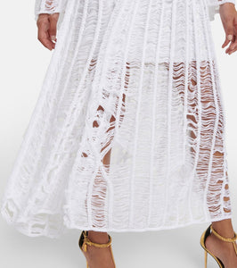 Tom Ford Crochet midi dress