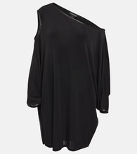 Tom Ford Draped crêpe jersey minidress