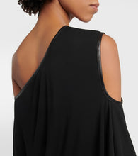 Tom Ford Draped crêpe jersey minidress