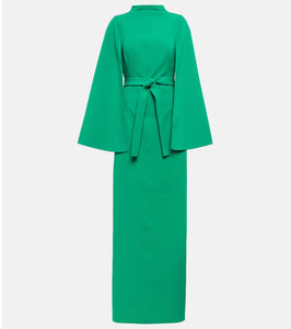 Safiyaa crêpe maxi dress