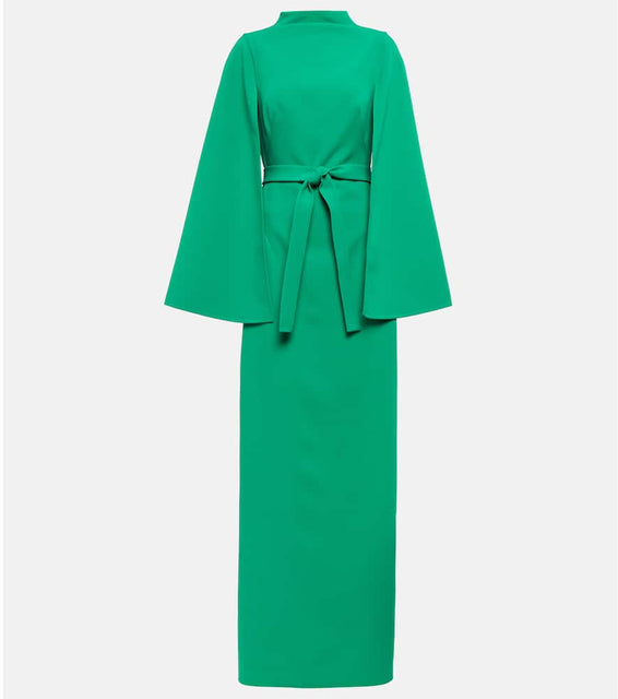 Safiyaa crêpe maxi dress