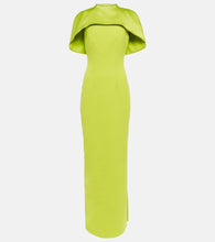 Safiyaa Kalika crêpe gown