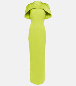 Safiyaa Kalika crêpe gown