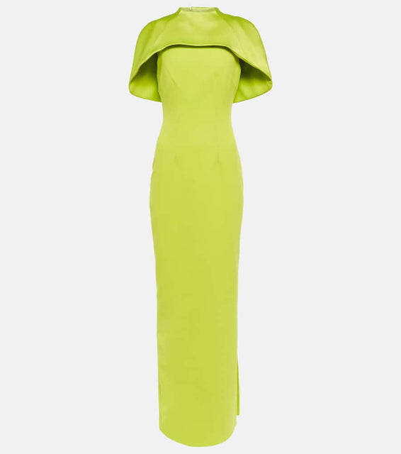 Safiyaa Kalika crêpe gown