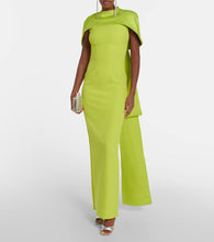 Safiyaa Kalika crêpe gown