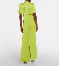 Safiyaa Kalika crêpe gown