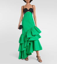 Johanna Ortiz Cutout silk faille maxi dress