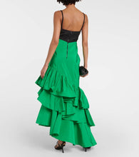 Johanna Ortiz Cutout silk faille maxi dress