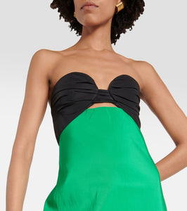 Johanna Ortiz Cutout silk faille maxi dress