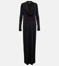 Versace Cowl neck maxi dress