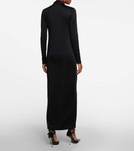Versace Cowl neck maxi dress