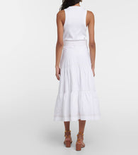 Veronica Beard Austyn cotton-blend midi dress