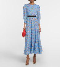 Rixo Kristen printed tiered maxi dress