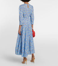 Rixo Kristen printed tiered maxi dress
