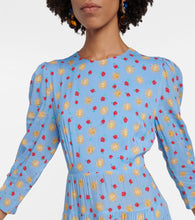 Rixo Kristen printed tiered maxi dress