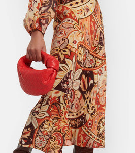 Rixo Kamilla printed georgette maxi dress