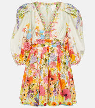Camilla Sunlight Symphony cotton and silk minidress