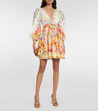 Camilla Sunlight Symphony cotton and silk minidress