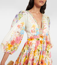 Camilla Sunlight Symphony cotton and silk minidress