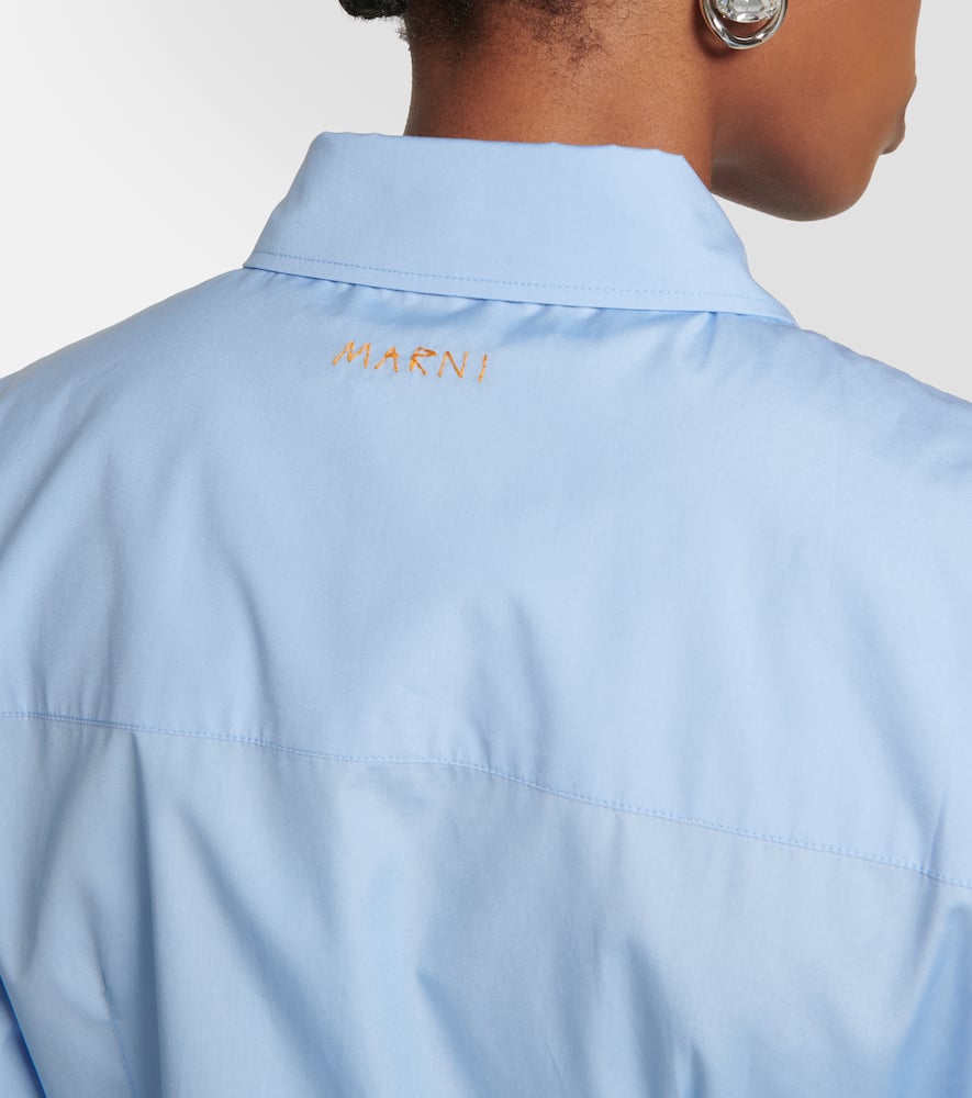 Marni Cotton poplin shirt dress