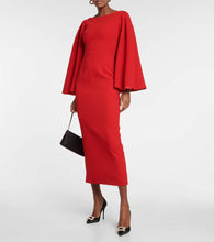 Emilia Wickstead Niesha crêpe midi dress
