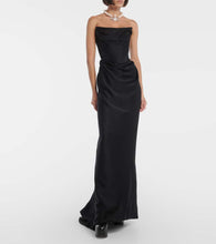 Vivienne Westwood Off-shoulder satin gown
