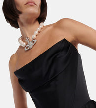 Vivienne Westwood Off-shoulder satin gown