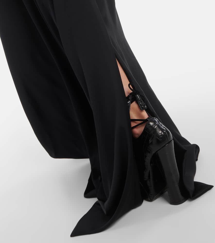 Vivienne Westwood Off-shoulder satin gown