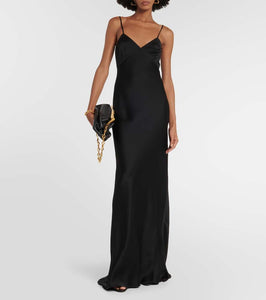 Max Mara Bridal Selce satin slip dress