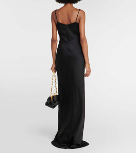 Max Mara Bridal Selce satin slip dress