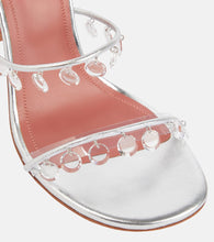 Amina Muaddi Tina embellished leather sandals