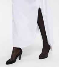 The Row Sock leather pumps