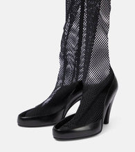 The Row Sock leather pumps
