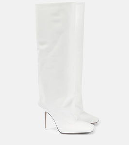 The Attico Sienna leather knee-high boots