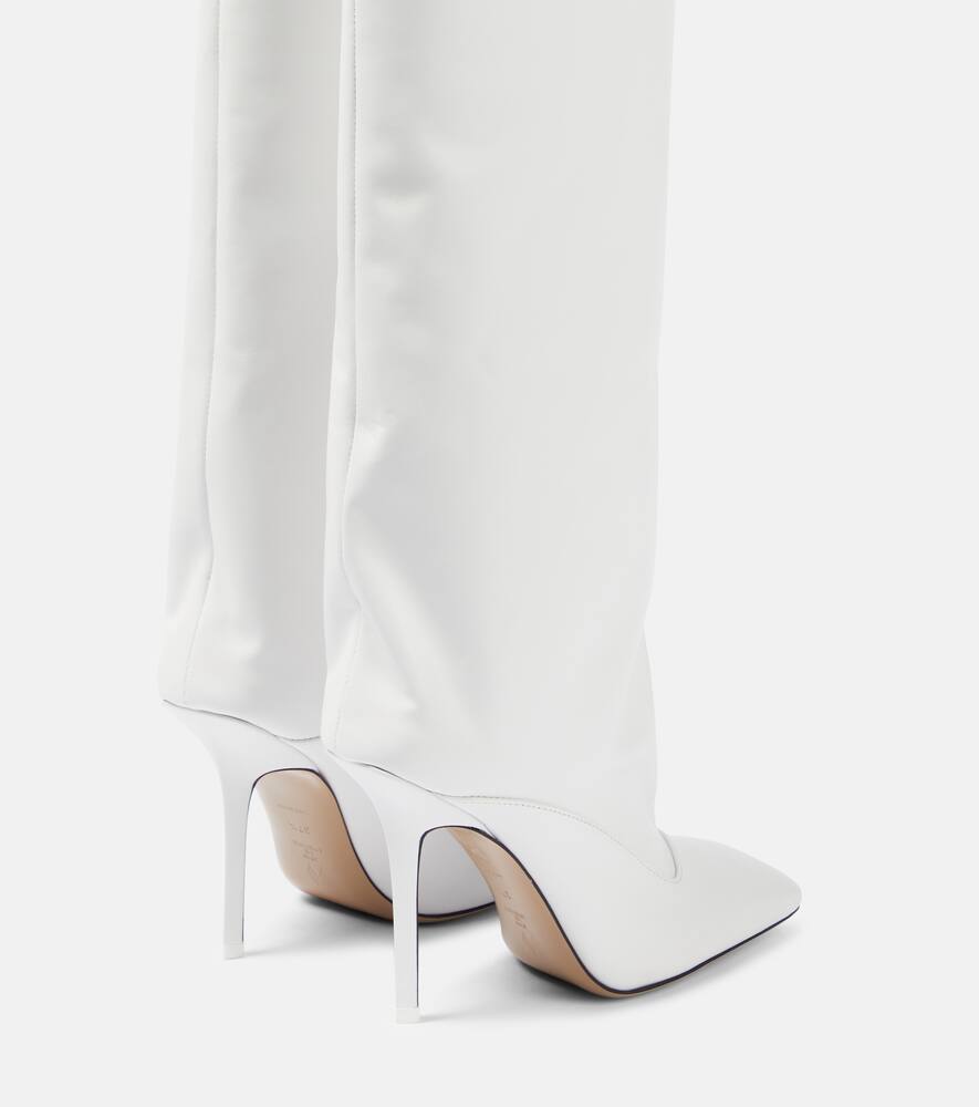 The Attico Sienna leather knee-high boots