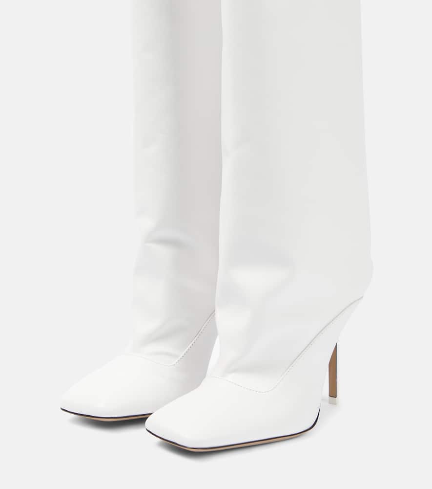 The Attico Sienna leather knee-high boots