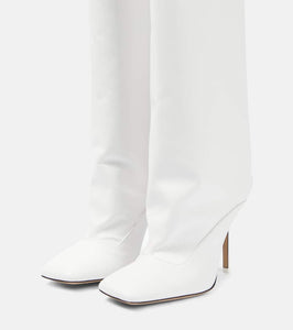 The Attico Sienna leather knee-high boots