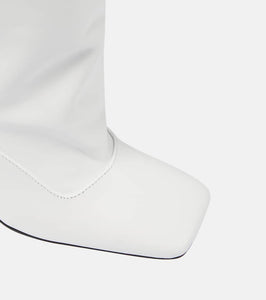 The Attico Sienna leather knee-high boots