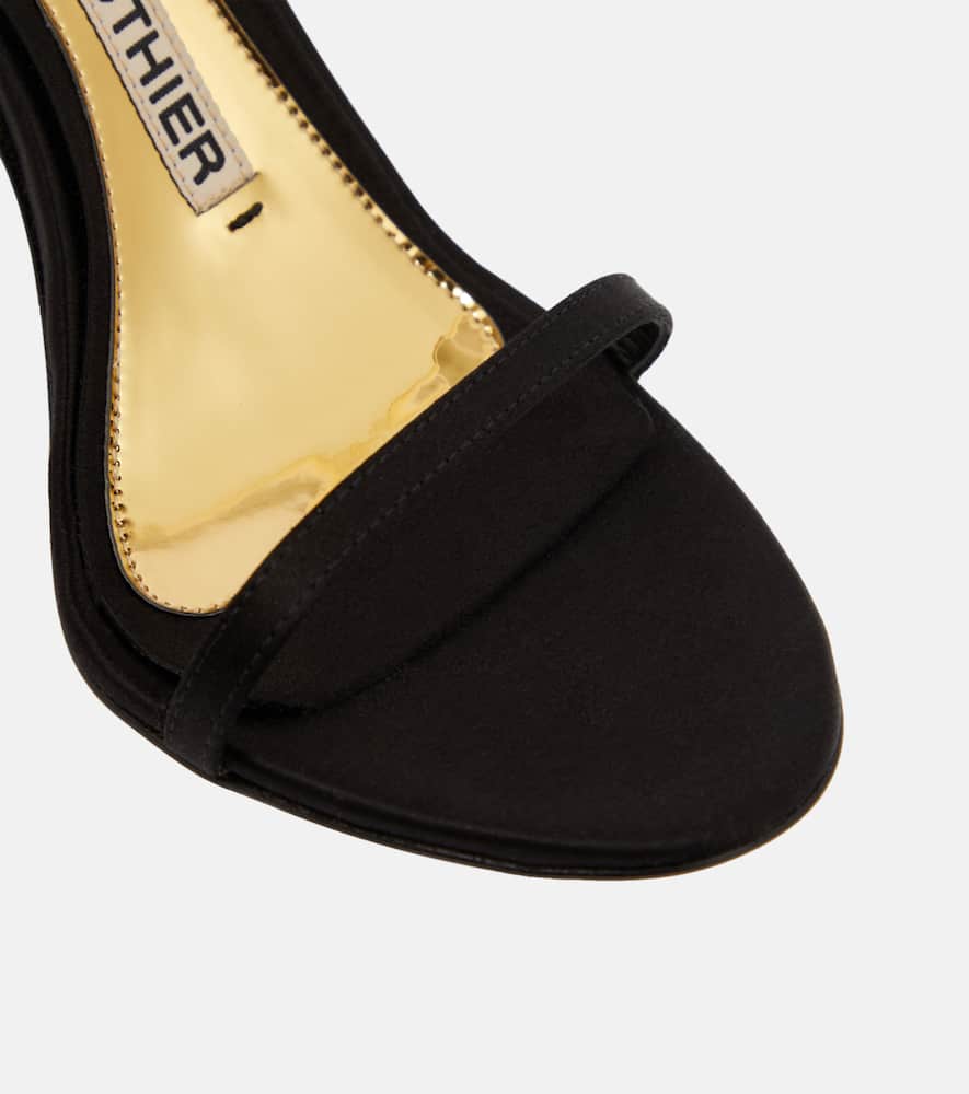 Alexandre Vauthier Embellished satin sandals