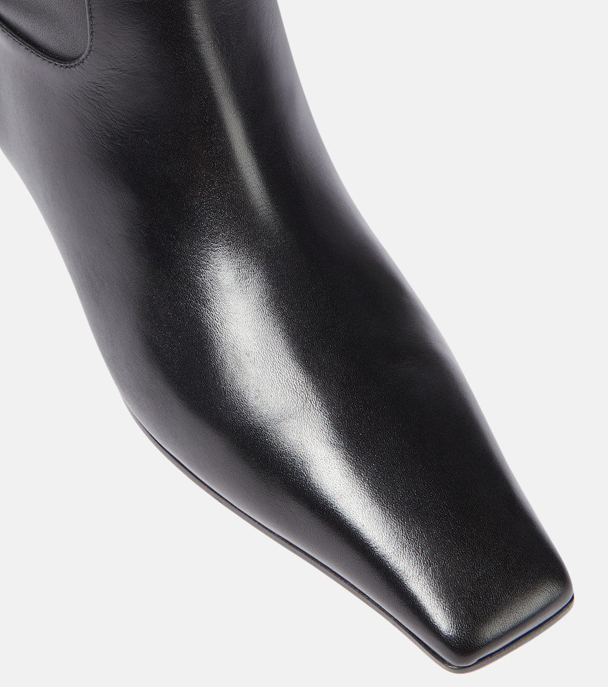 Khaite Marfa leather knee-high boots