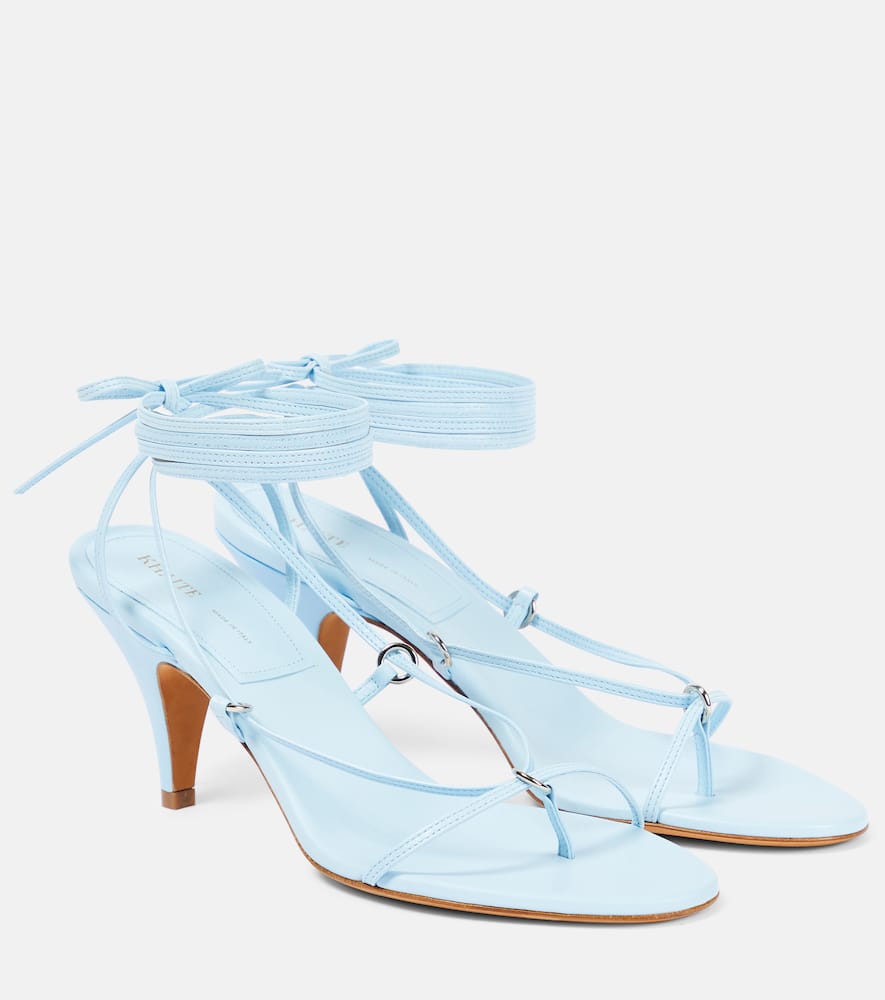 Khaite Marion leather sandals