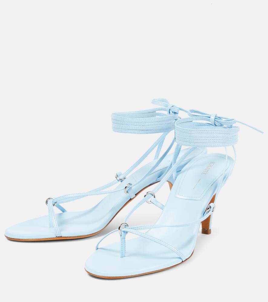 Khaite Marion leather sandals