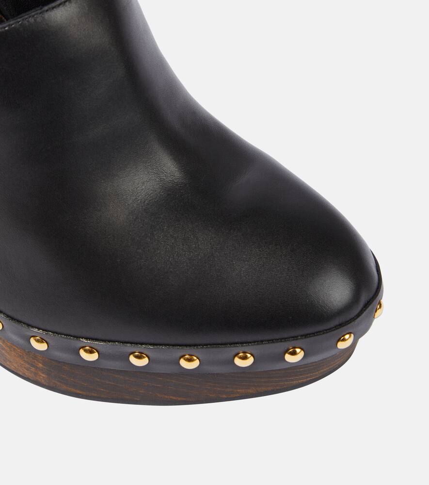 Tom Ford TF 135 leather clogs