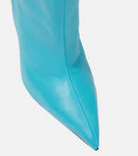 The Attico Cheope leather knee-high boots
