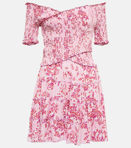 Poupette St Barth Soledad printed minidress