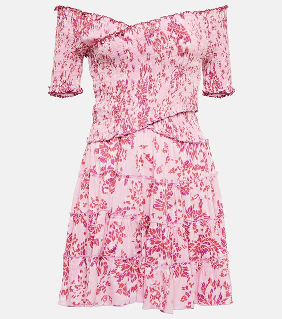 Poupette St Barth Soledad printed minidress