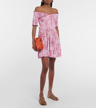 Poupette St Barth Soledad printed minidress