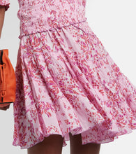 Poupette St Barth Soledad printed minidress