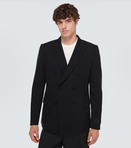 Valentino Double-breasted wool blazer